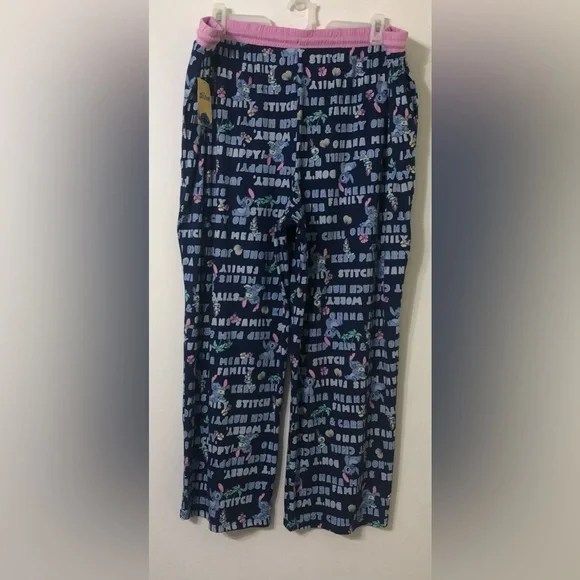 Disney Stitch Navy and Pink  super soft sleepwear  two side pockets.3X(22W-24W) - Picture 2 of 7
